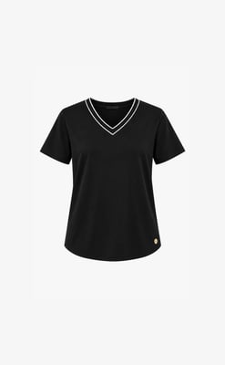 Active V-neck Workout T-shirt Dames SportNStyles.nl