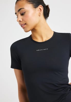 Jacquard SS Workout Shirt Dames SportNStyles.nl